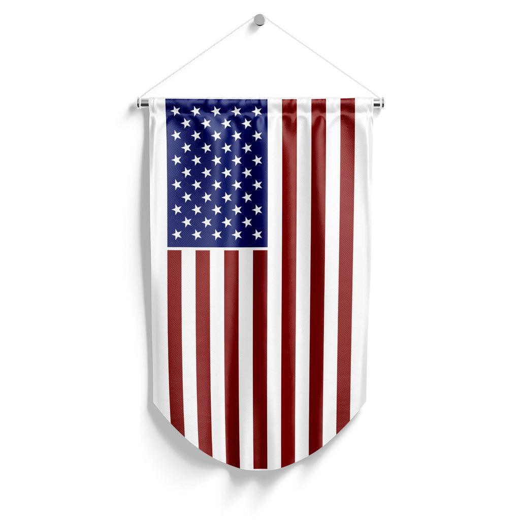 USA Flag Country Shape American Flag Precision Cut Decal