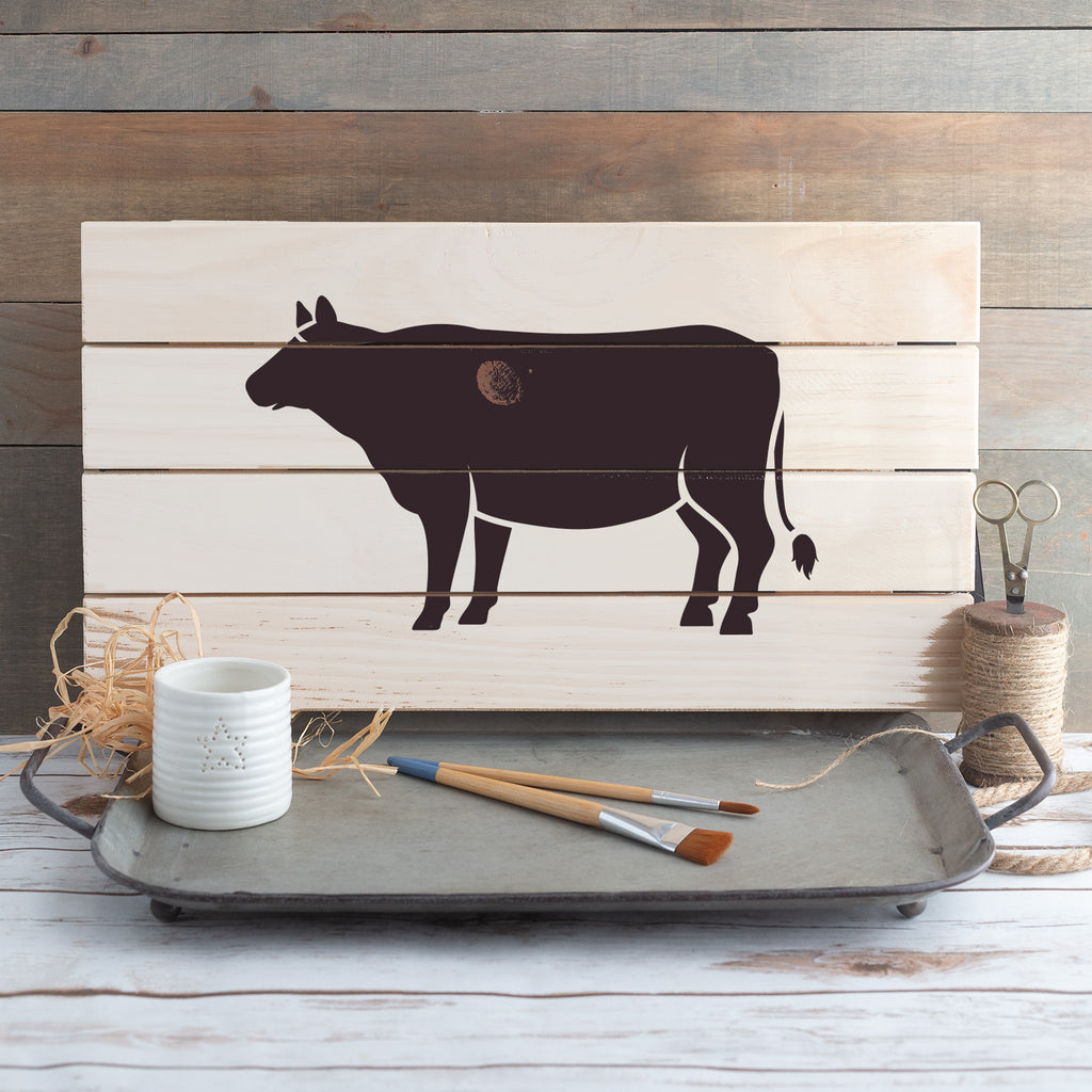 Farmhouse Stencils Reusable Cow Pig Farm Stencils Wood - Temu