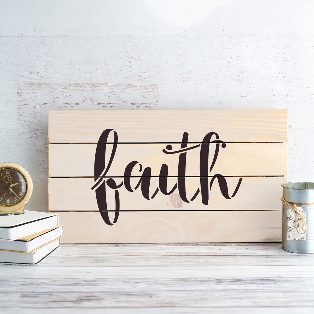 Way Maker Stencil - Create Faith Signs