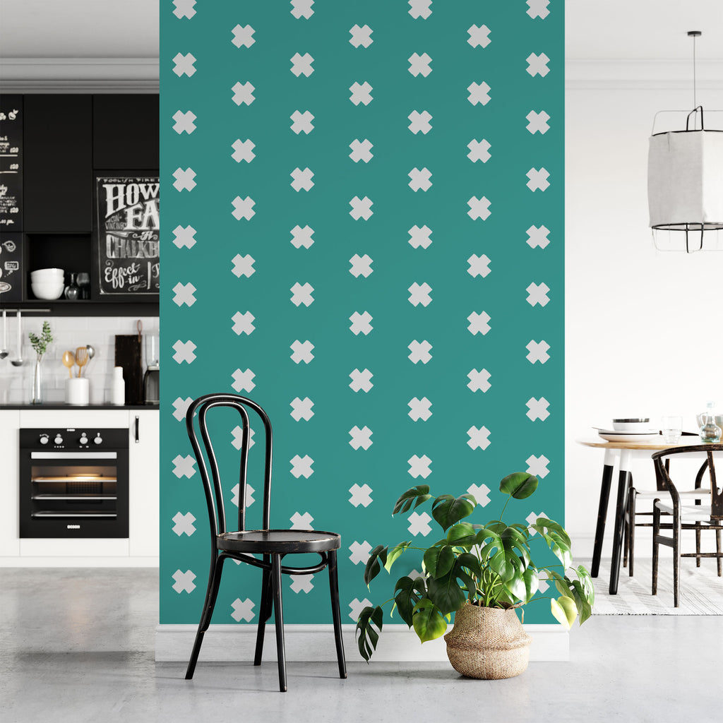 Modern Polka Dot Wall Stencil