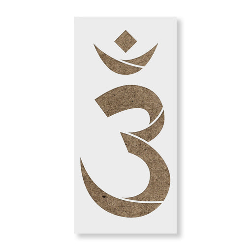 Ajna Third Eye Chakra Symbol Stencil