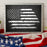 American Flag Distressed Stencil