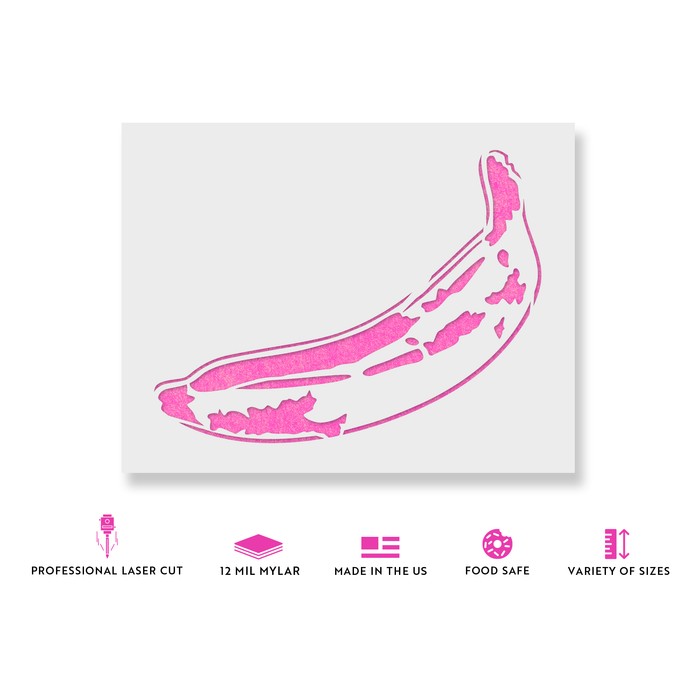 Banana Stencil