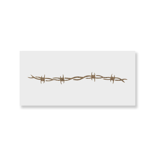 Barbed Wire Stencil