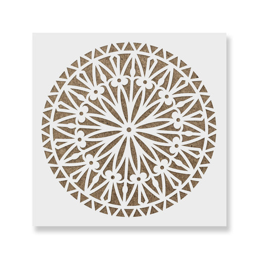 Bellis Mandala Stencil