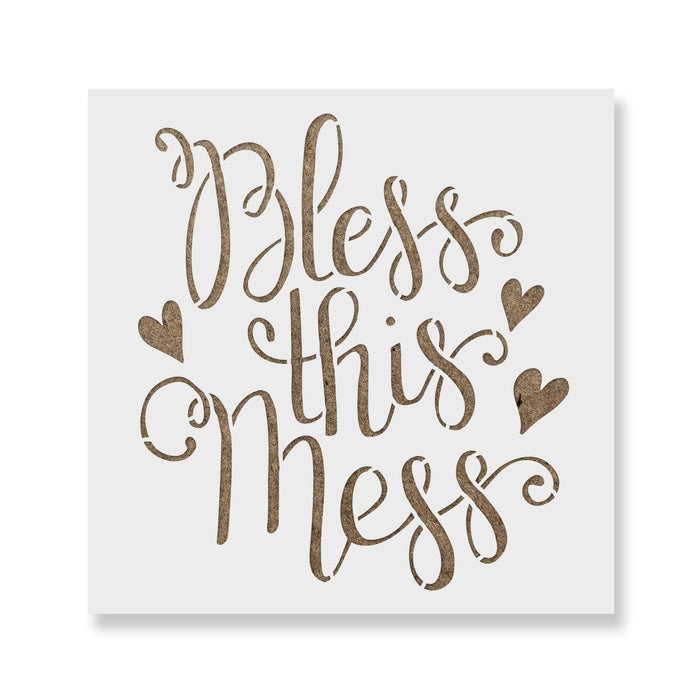 Bless This Mess Stencil