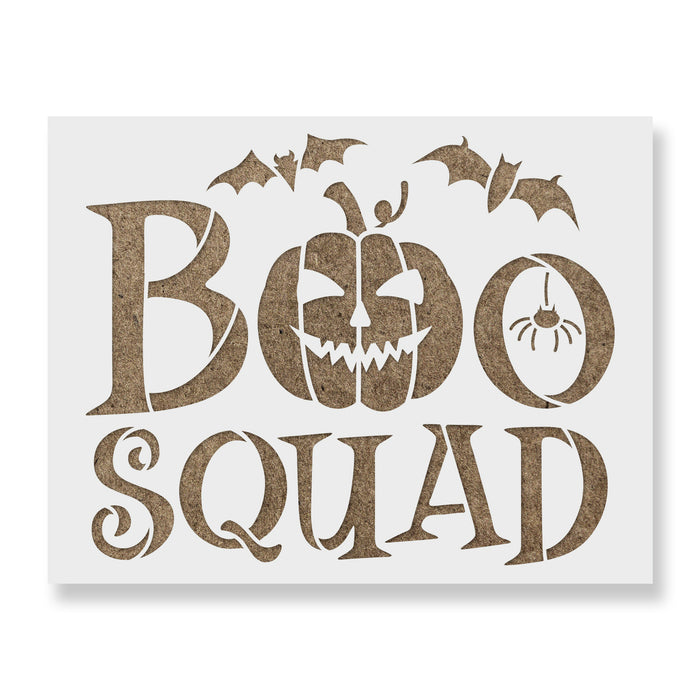 Boo Squad Stencil