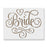 Bride Wedding Label Stencil