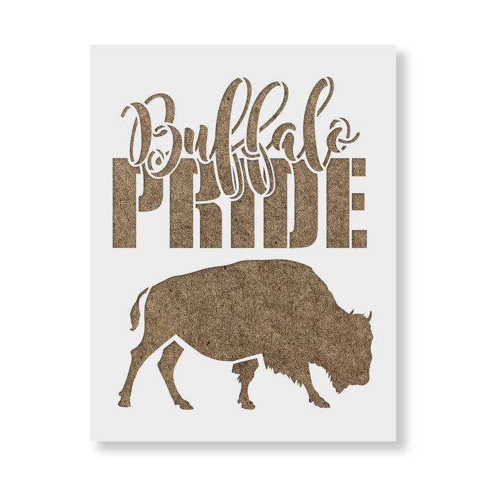 Buffalo Pride Stencil