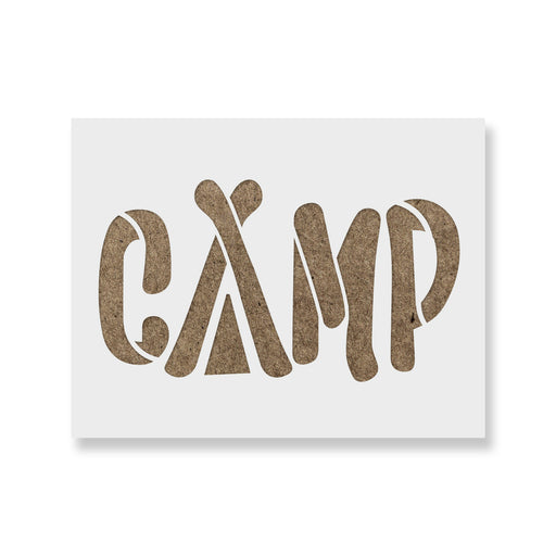 Camp Stencil