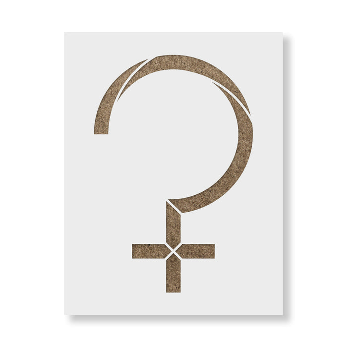 Ceres Astrology Symbol Stencil