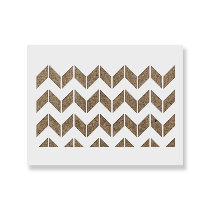 Chevron Horizontal Stencil