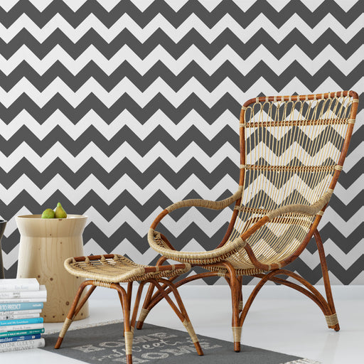 Chevron Vertical Stencil