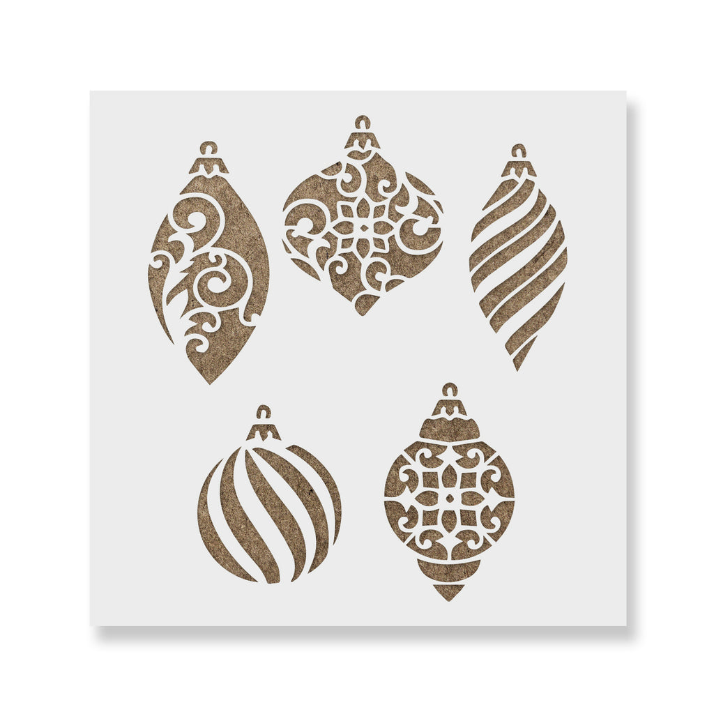 Christmas Stencils for DIY Crafting - Reusable Stencils Made in USA