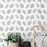 Coral Pattern Wall Stencil