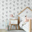 Cotton Pattern Wall Stencil