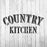 Country Kitchen Stencil