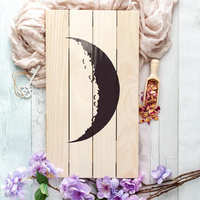 Crescent Moon Stencil