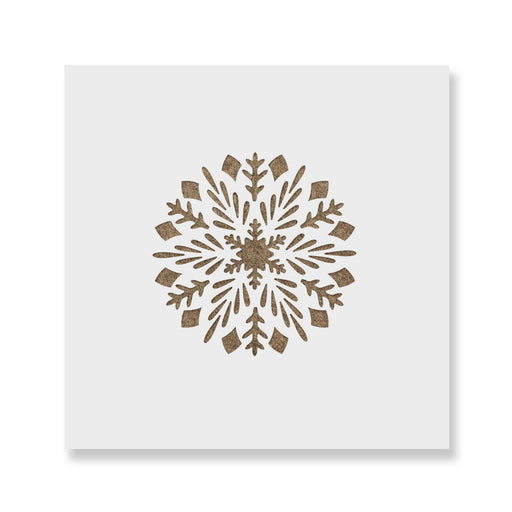 Crystal Christmas Ornament Stencil