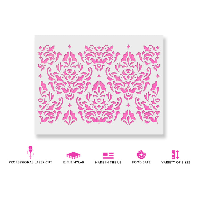 Damask Stencil