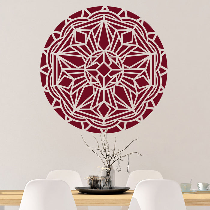 Deco Mandala Stencil