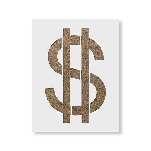 Dollar Sign Stencil