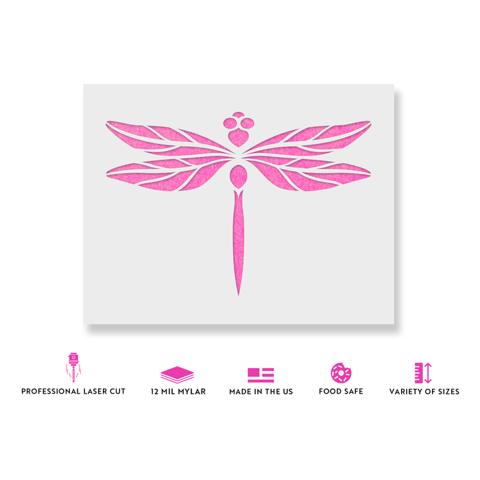 Dragonfly Stencil