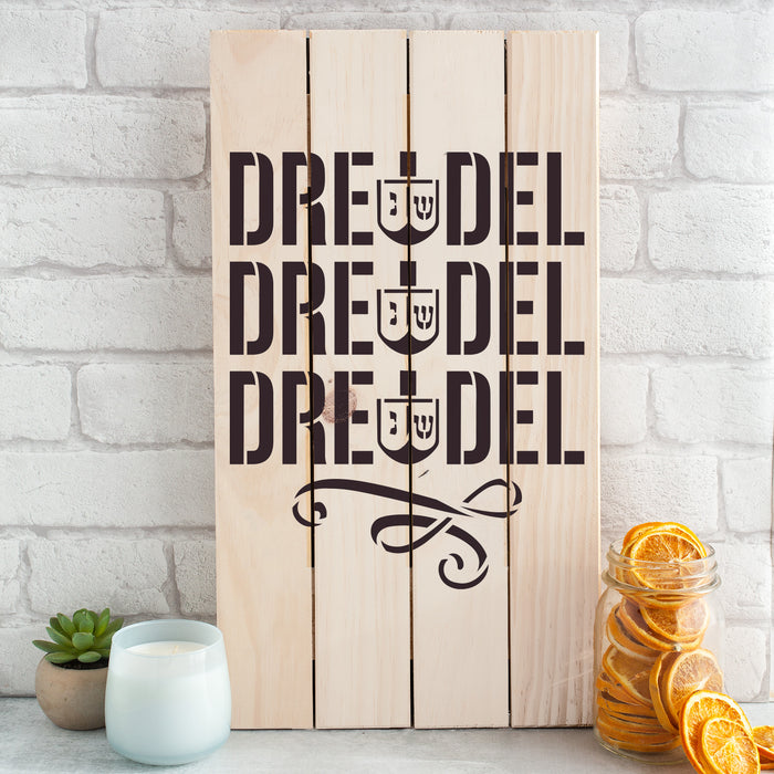 Dreidel Dreidel Dreidel Stencil