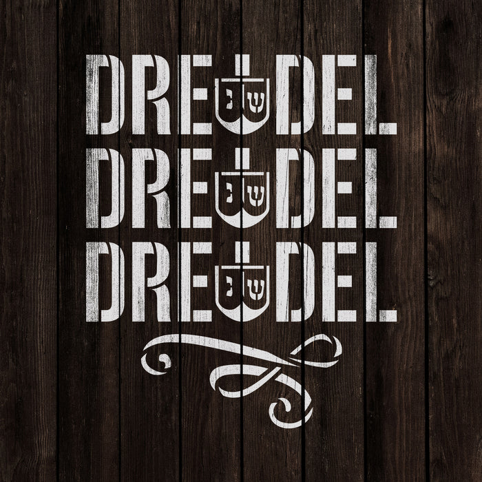 Dreidel Dreidel Dreidel Stencil