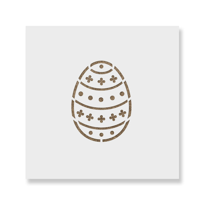 Easter Egg Cookie Stencil