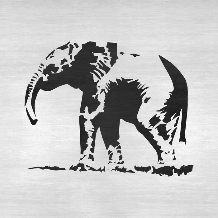 Elephant Stencil