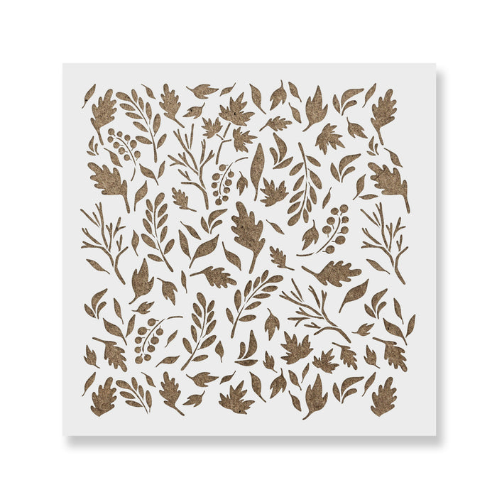 Fall Leaves Craft Stencil