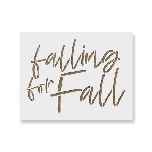 Falling For Fall Stencil