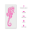 Fancy Seahorse Stencil