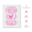 Farm Fresh Eggs Stencil