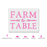 Farm To Table Stencil