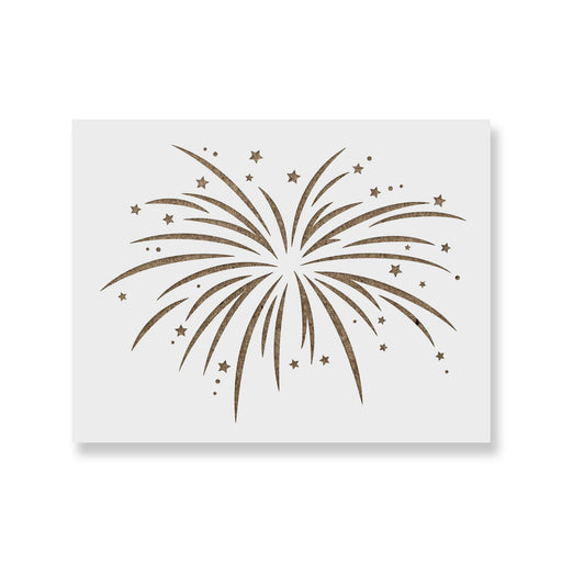 Fireworks Stencil