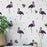 Flamingo Pattern Wall Stencil