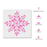 Flower Snowflake Stencil