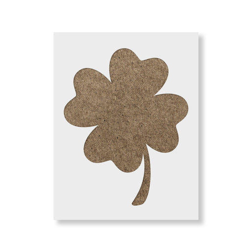 Four Leaf Clover Stencil