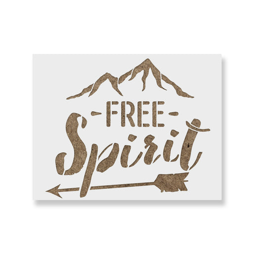 Free Spirit Stencil