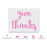 Give Thanks Stencil