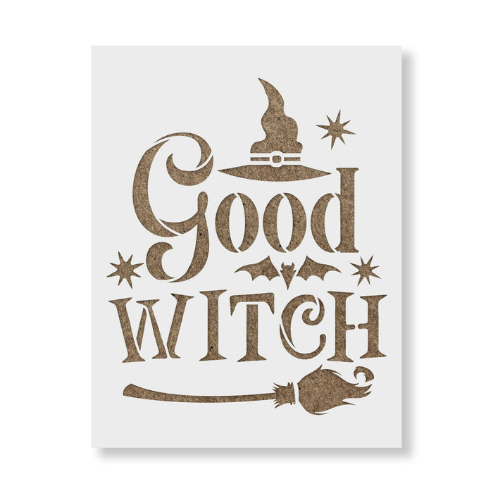 Good Witch Stencil