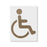 Handicap Symbol Stencil