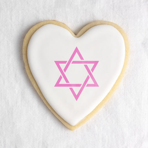 Hanukkah Star Cookie Stencil