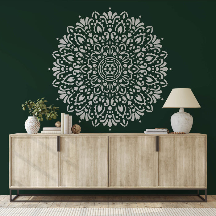 Harmony Mandala Stencil