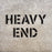 Heavy End Stencil