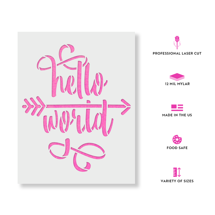 Hello World Stencil