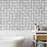 Herringbone Tile Pattern Wall Stencil