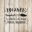 Home Is Where You Hang Your Broom Halloween Sign Stencil